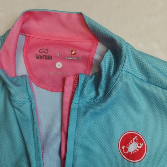New Castelli Giro Collection Bike Cycling Shirt Jersey (M) - Picture 3 of 10